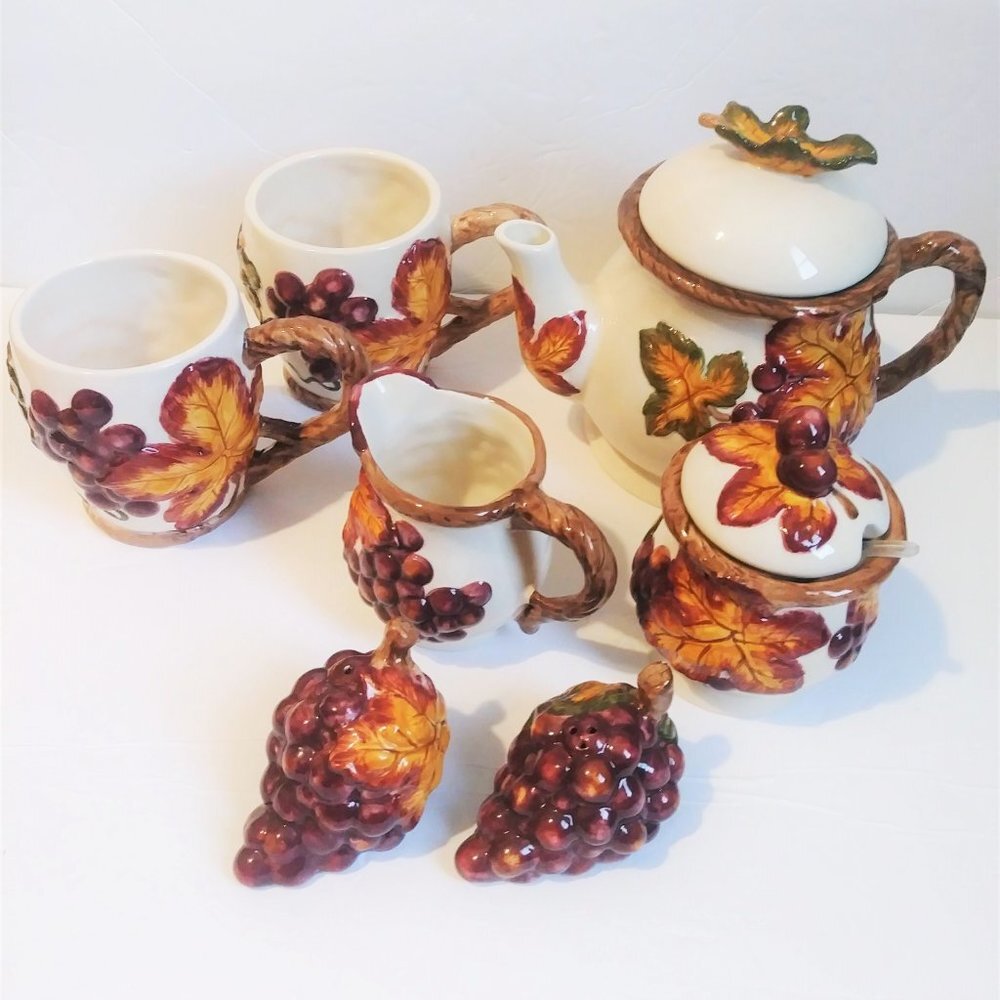 BICO China Bring In The Autumn Tea Server Set - Picture 2 of 10
